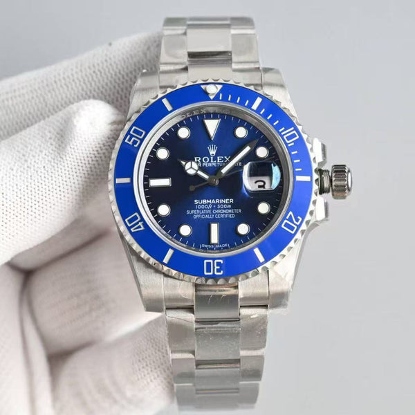 SUBMARINER DATE 41MM OCEAN BLUE CUSTOM BEST VERSION