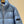 Dior Oblique Down Jacket Blue Jacquard Fabric