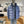 Dior Oblique Down Jacket Blue Jacquard Fabric