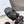 CL Clemence Triomphe Multi Sandal Gold Logo In Black Calfskin