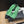 high heel 50 slingbacks green black lambskin tweed