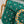 VLTN Locò Shoulder Bag Emerald Green Embroidered Satin