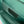 VLTN Locò Shoulder Bag Emerald Green Embroidered Satin