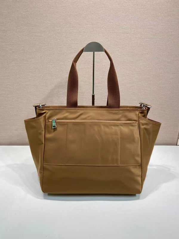 Prad Baby Bag Brown Re-Nylon