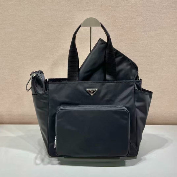 Prad Baby Bag Black Re-Nylon