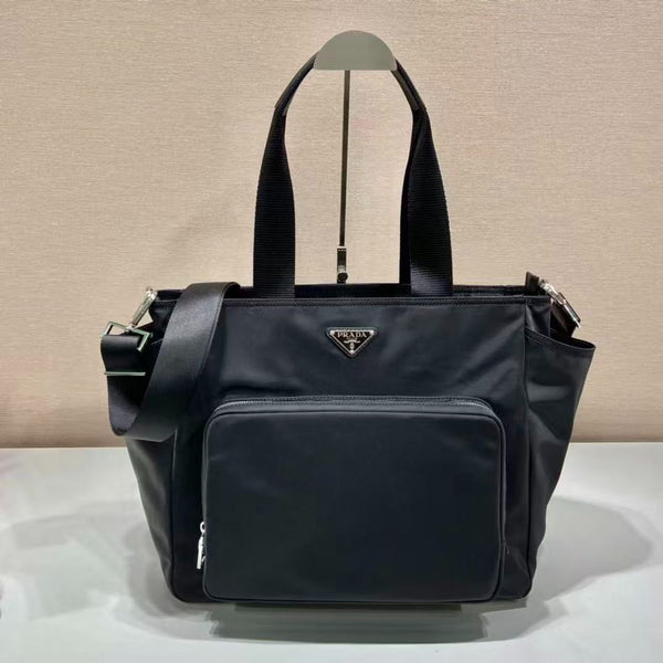 Prad Baby Bag Black Re-Nylon