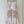 CD High-waist Tie-dye Pattern Skirt Pink mix White Cotton