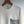Loewe Pull à col rond en laine blanche et grise brodé grand logo 2025 321548