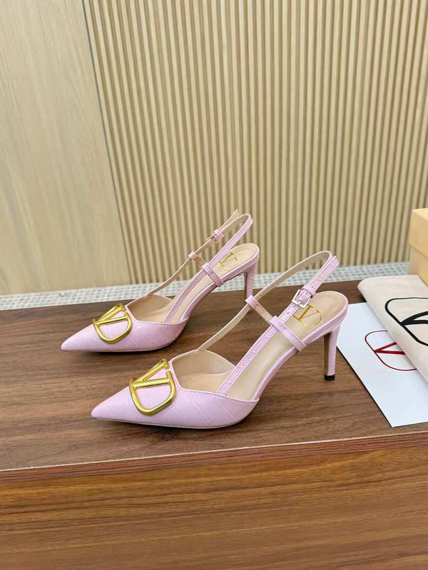Valentino Five-Colors Open-back Slingback 75 in Cow Patent