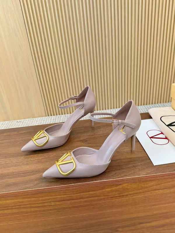 Valentino Seven-Color Open-Back Slingback 75 in Cow Patent