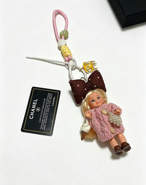 CC Pink Sweater Doll Charm