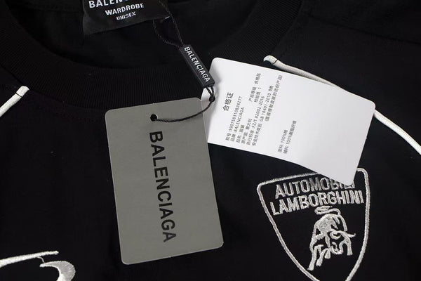 T-shirt Balenciaga Automobili Lamborghini Football Coton