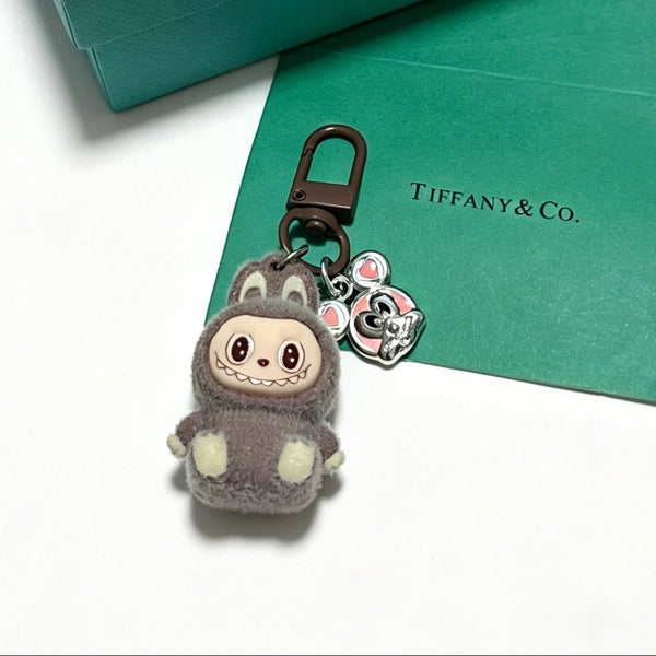 Tiffany Grey Labubu Charm