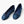 ballet flats dark blue white denim
