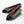ballet flats dark green brown tweed