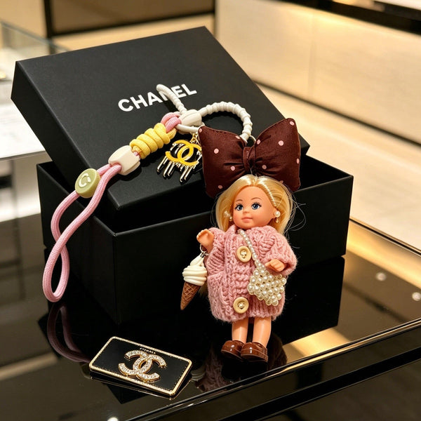 CC Pink Sweater Doll Charm