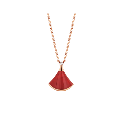 COLLANA DA SOGNO CORNIOLA 1 DIAMANTE