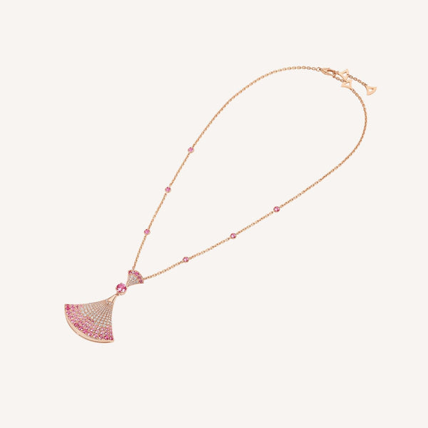 COLLANA DREAM DIAMANTI ORO ROSA