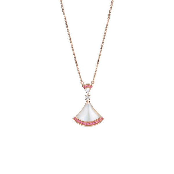 COLLANA DA SOGNO CON DIAMANTE ROSA