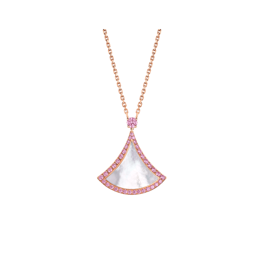 COLLANA DA SOGNO MOP DIAMANTE ROSA