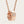 COLLANA IN ORO ROSA CON DIAMANTI E PEDANTE SERPENTI
