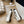 CC 25 Pearls Mary Jane Shoes White Black Lambskin & Calfskin 399019