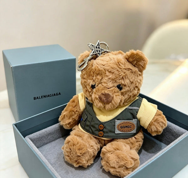 BLC Brown Plush Bear Charm