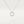 COLLANA LOVE REGOLABILE IN ARGENTO