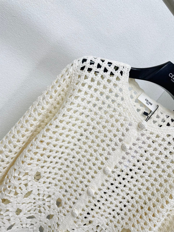 CE 2026 Long-sleeved Cardigan Wool Cotton 413793