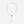 BOUTON DE CAMELIA SILVER DIAMOND NECKLACE