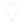 JOSEPHINE WHITE MOP SILVER DIAMOND NECKLACE