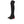 CL Beyonstage Botta 70mm Thightboots Mesh And Calf Leather Black