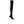 CL Condora Botta Alta 100 Mm Thighboots Stretched Veau Velours Black