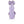 CL Daisy Spikes Alta Pumps 130mm Patent Calf Leather Lilac Smoke