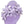 CL Daisy Spikes Alta Pumps 130mm Patent Calf Leather Lilac Smoke