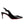 CL Hot Chick Sling 70 Mm Sling Back Pumps Patent Leather Black