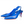 CL Hot Chick Sling Pumps 70mm Nappa Leather Electric Blue