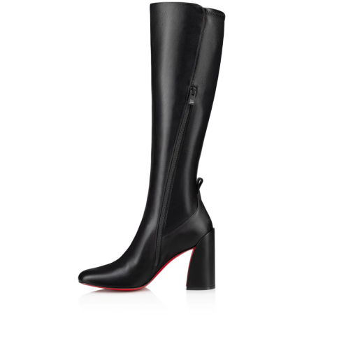 CL Jane Botta 85 mm Calf Leather And Stretch Nappa Leather Black