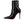 CL Lock Me Up Booty 100 Mm Low Boots Vog Patent Leather Black