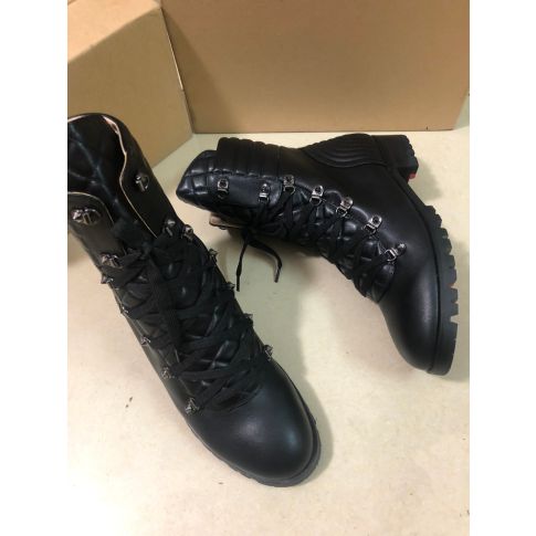 CL Mad Flat Ankle Boots Leather Black