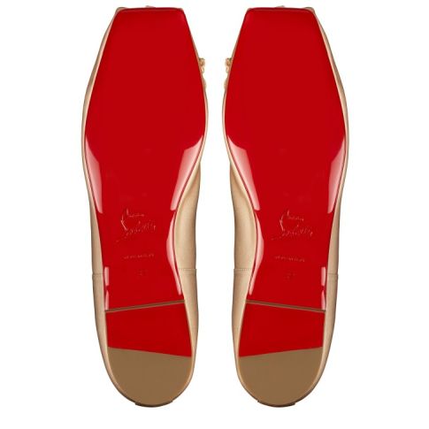 CL Mamadrague Ballerinas Crepe Satin Blush