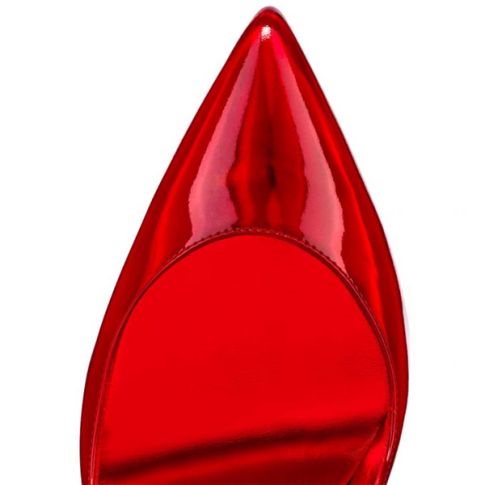 CL Pump Hot Chick 100mm Loubi/lin Psy Loubi Patent calfskin