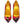 CL Pumps Hot Chick 100 mm Multi/lin Yellow Patent