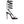 CL Sekmeta Alta 120mm Platform Sandals Iridescent Nappa Leather Black
