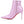 CL Sporty Kate Booty 85mm Pelle Verniciata Pinkador Rosa