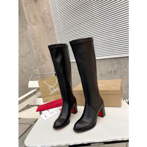 CL Stretchadoxa Botta Alta 70MM Boots Calf Black