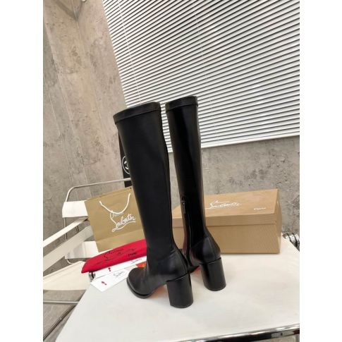 CL Stretchadoxa Botta Alta 70MM Boots Calf Black