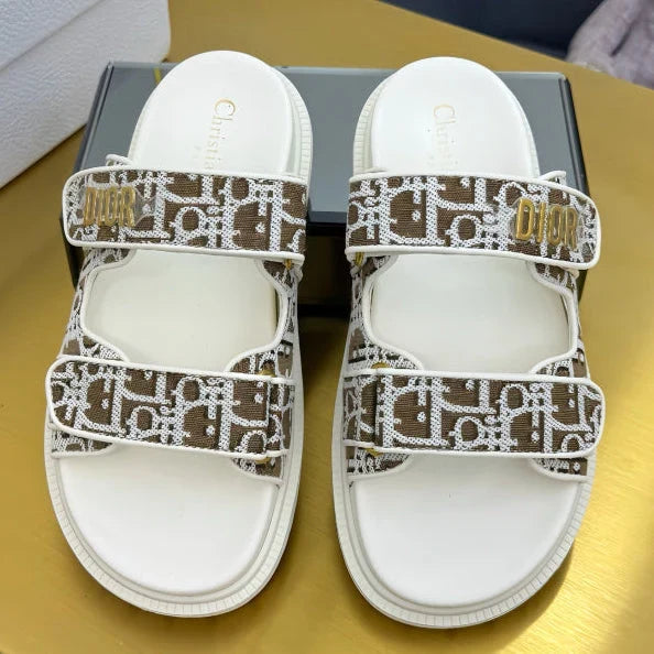 CD 2026 Dioract  Sandals Slide Fabric 981791