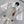 LV 25 Pleated Trendy Dress White Blue Poliester
