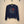 Pull à logo brodé Loewe 2025 en laine et cachemire blanc et bleu 314435